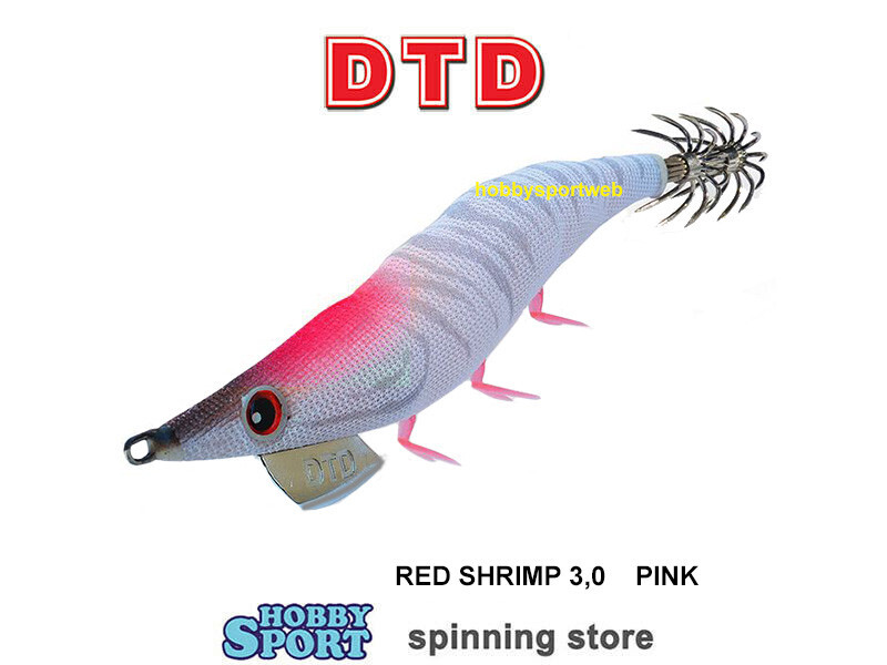 TOTANARA DTD RED SHIRIMP GLOW SIZE 3 COL PINK 20515-P 14,3 GR X CALAMARO SEPPIA