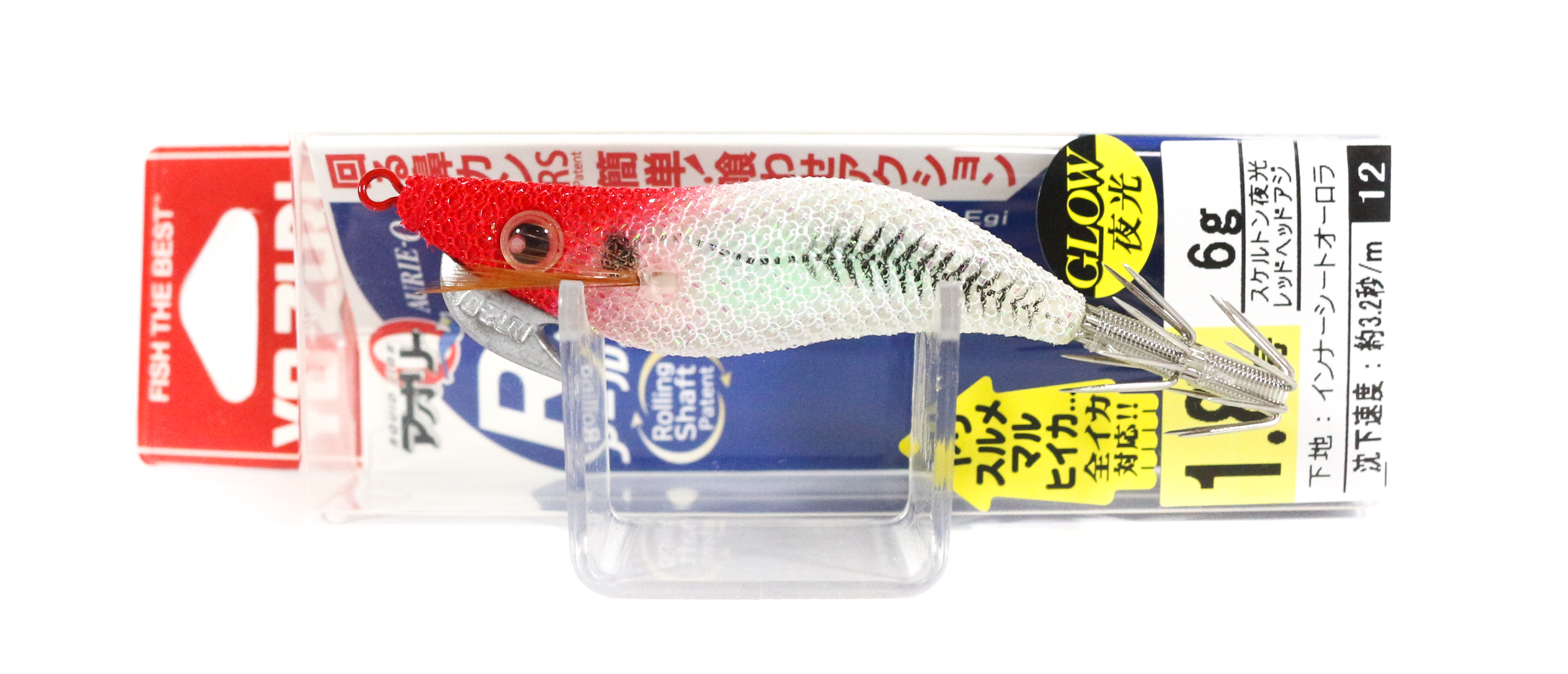 Yo Zuri Egi Aurie-Q RS Squid Jig Affondamento Esca Taglia 1.8 A1605-SLRH (2100)