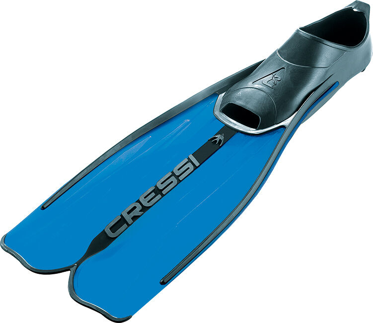 PINNE CRESSI SUB RONDINELLA 41-42 BLU SNORKELING APNEA NUOTO