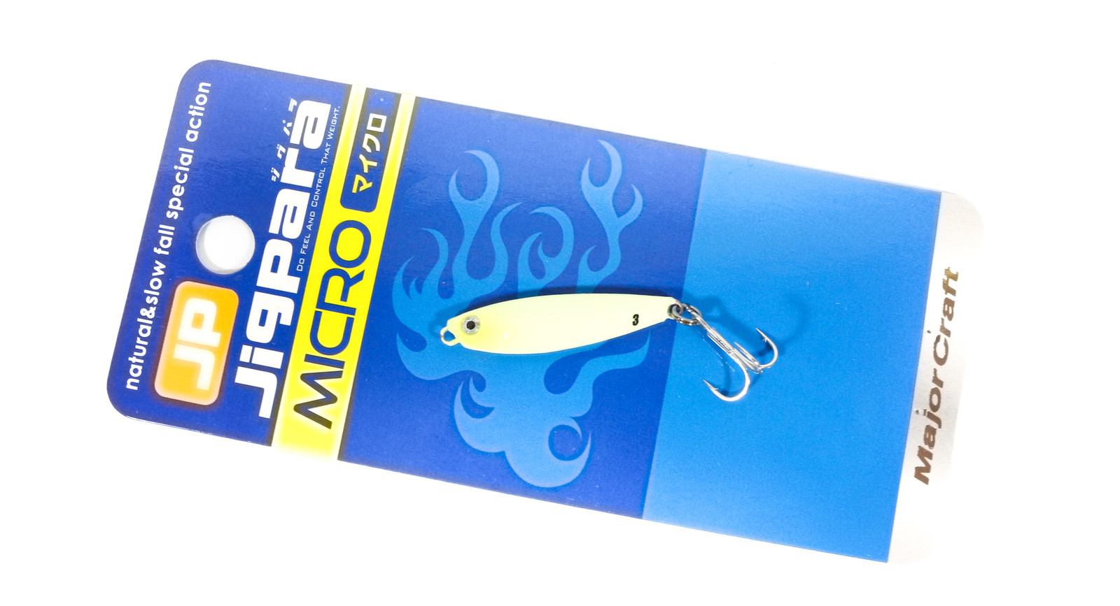 Major Craft Metallo Jig Jigpara JPM-3 grammi All Glow 19 (5836)