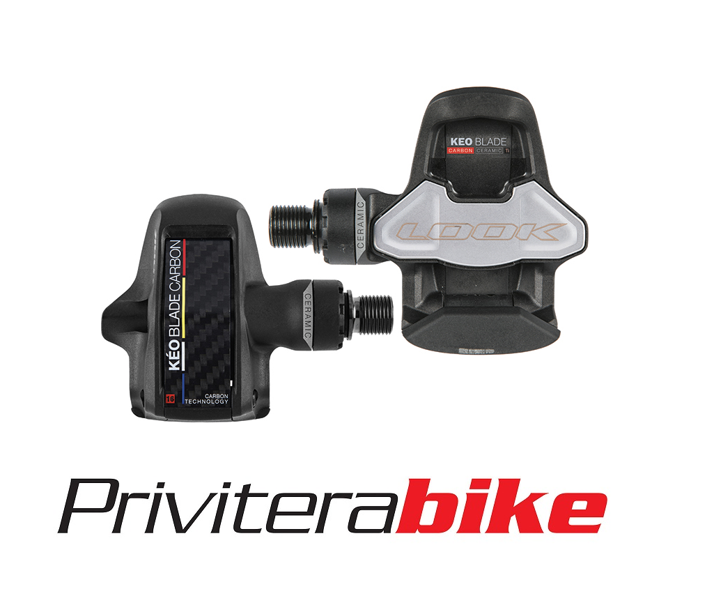 Look Keo Blade Carbon Ceramic TI 16 Pedali titanio + Tacchette 00022008