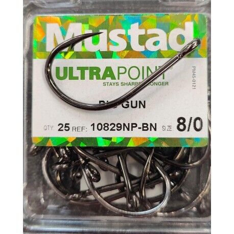 MUSTAD 10829NP BN N.8/0 (25PZ)