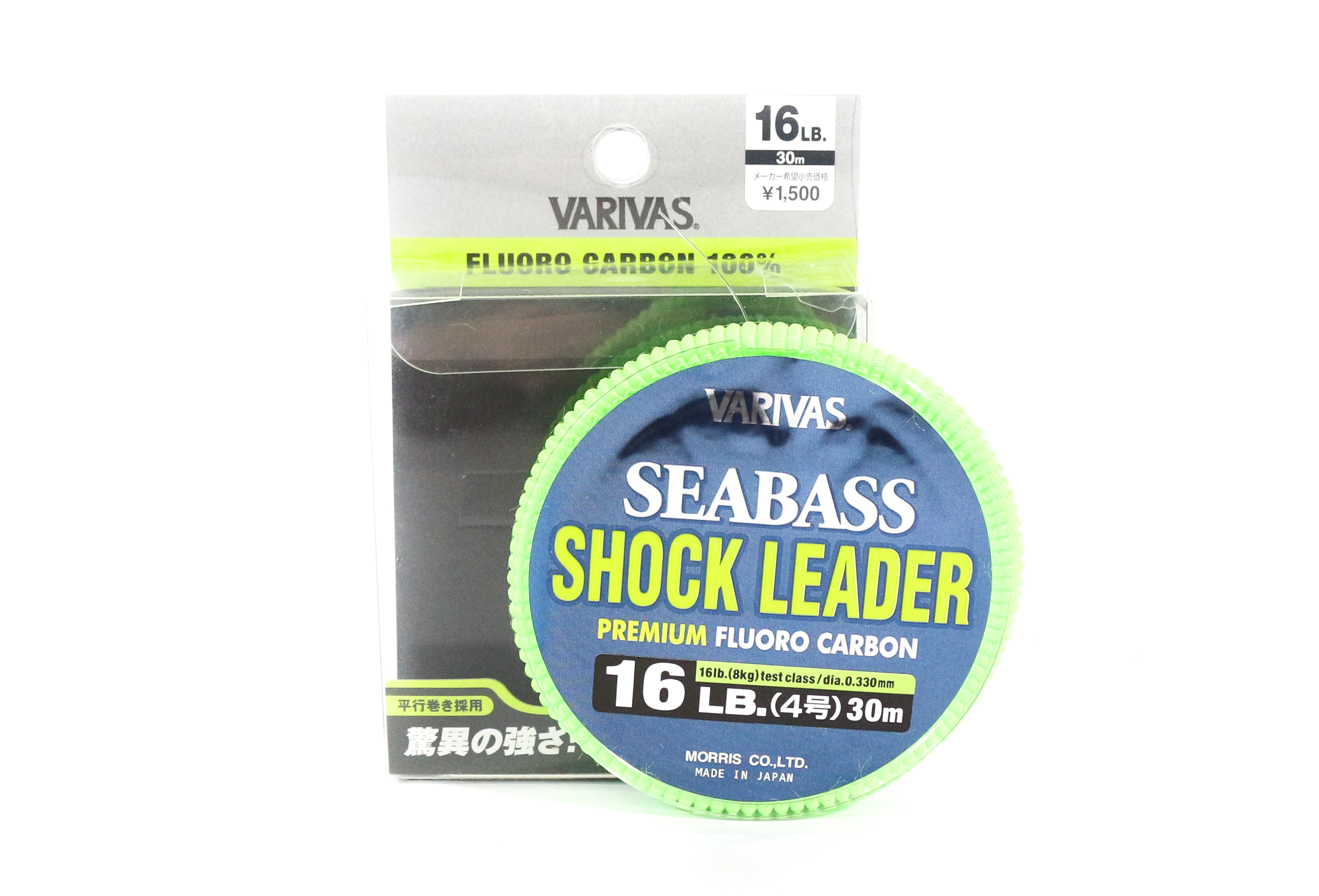 Varivas Fluorocarbon Shock Leader Linea Sea Bass 30m 16lb (0779)