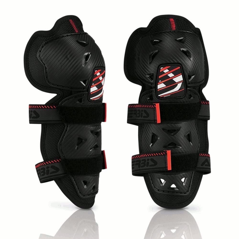 Ginocchiera ACERBIS Profile 2.0 Bambini Nero/Rosso/Bianco Unica