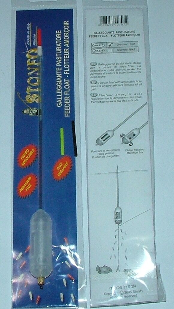 STONFO 3 Galleggiante pasturatore ART 337 gr 8+2 pasturello