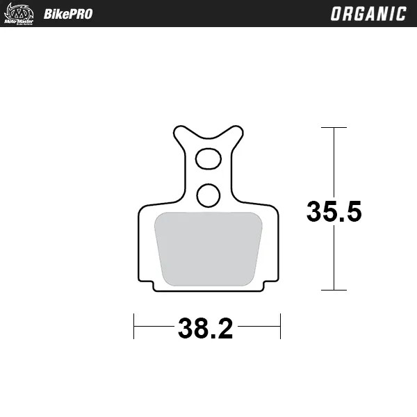 Organic Brake Pad MOTO-MASTER Organic 730741