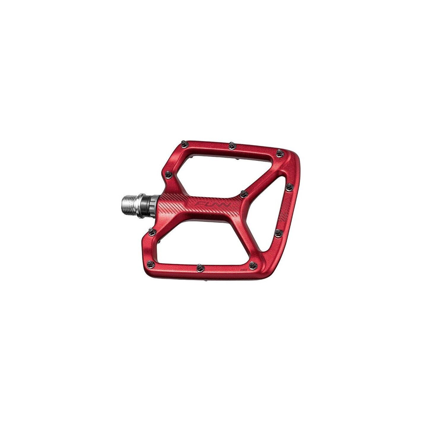 Pedali Flat Funn Python - Rosso