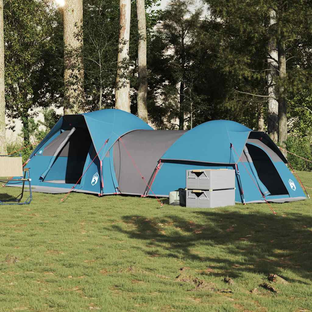 Campeggio Tenda 5-Person Blu Impermeabile