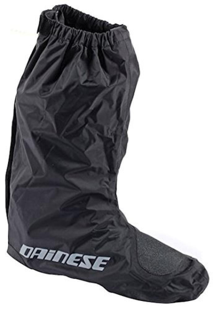 (TG. Medium) Dainese 1634294_001_M Rain Overboots Copri-stivali impermeabili Ner