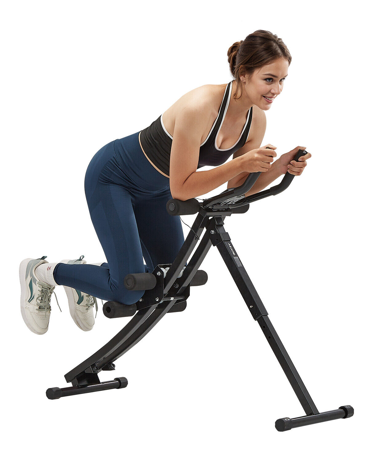 VEVOR AB Attrezzatura per Core Allenamento Addominale Ab Cruncher Pieghevole
