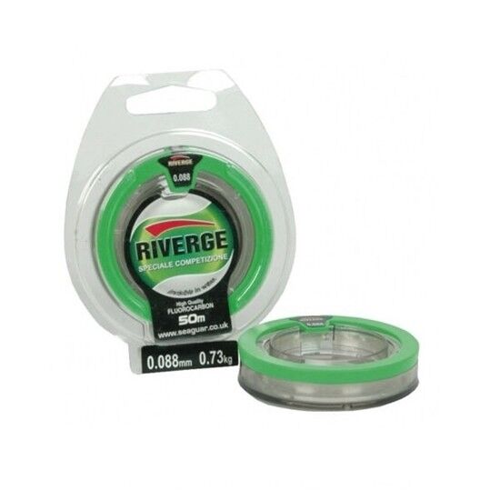 SEAGUAR RIVERGE speciale competizione Fluorocarbon 0,088 mm - 50 mt 0,09 COLMIC