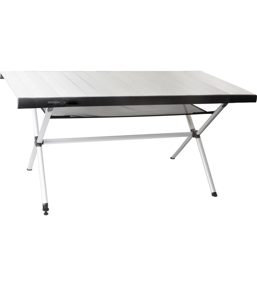 TAVOLO PIEGHEVOLE DA CAMPEGGIO BRUNNER "ACCELERATE 6" IN ALLUMINIO 146,5X80X7...