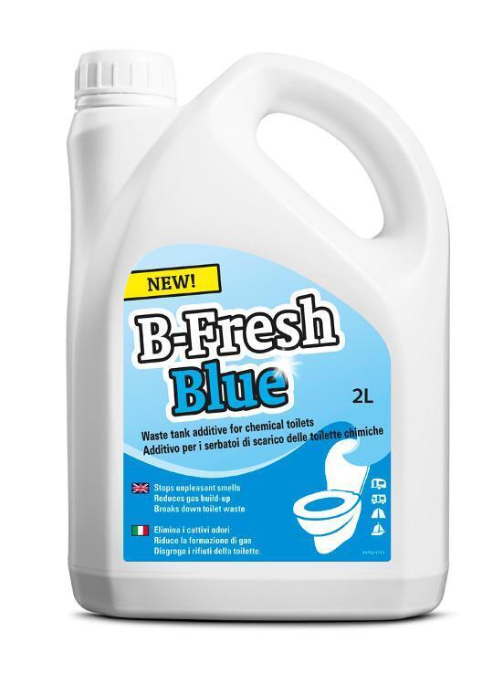 B-FRESH Blue 2 Litri Liquido WC Chimico Disgregante per Camper Barca