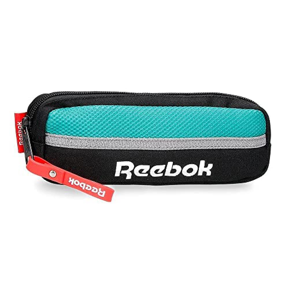 (TG. Estuche) Custodia Reebok Andover Nera 22x7x3 cm Poliestere - NUOVO