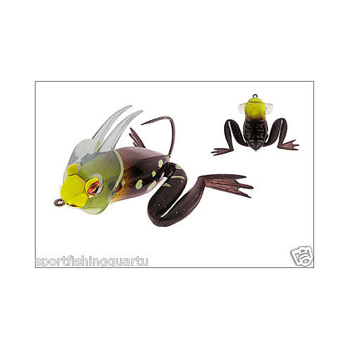 ARTIFICIALE RIVER2SEA DAHLBERG DIVING FROG60 COL 04 DA BLACK BASS E LUCCI