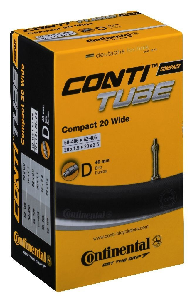 Camera d'aria Continental Compact 20 wide (DV40) 50-406 / 62-451