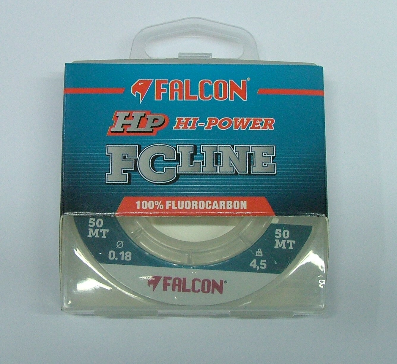 FALCON HI POWER Fluorocarbon FC LINE 0,180 mm - 50 mt 0,18 kg 4,5