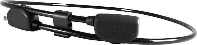 Hiplok Pop Indossabile Blocco con Clip Sistema 6mm Nero