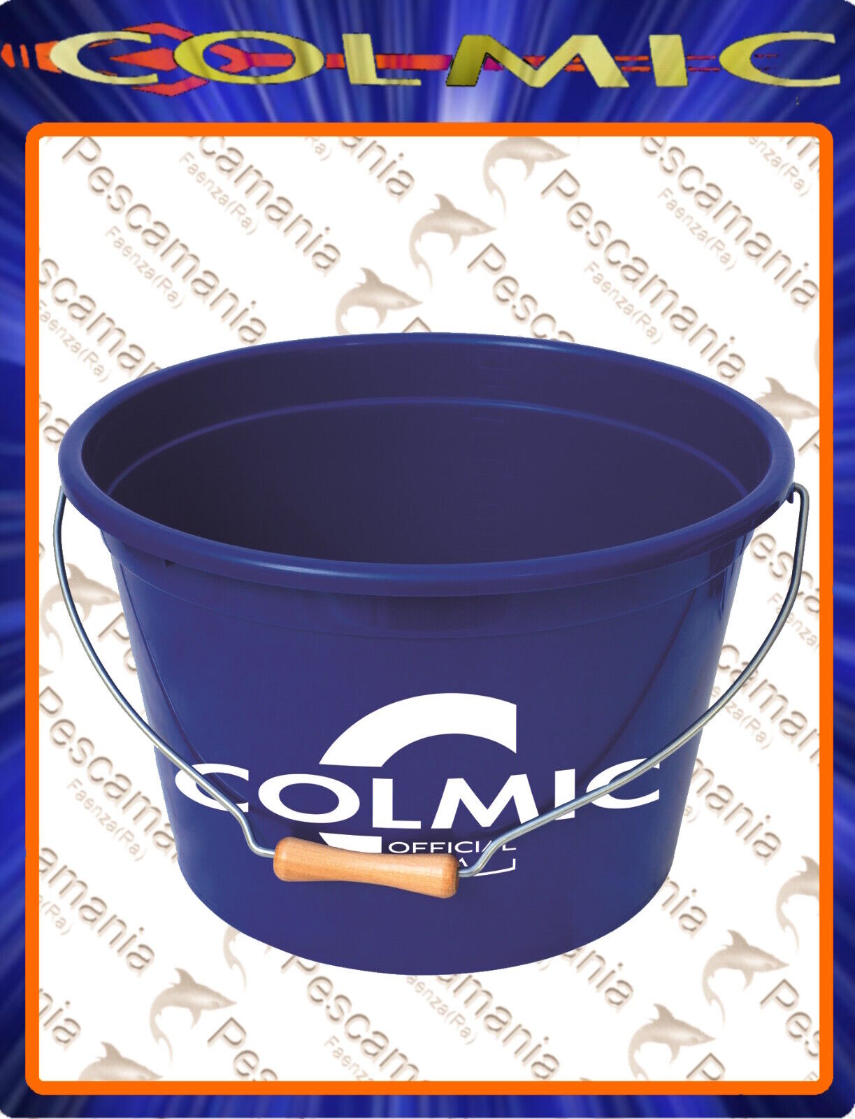 Secchio pastura regolamentare Colmic OFFICIAL TEAM 18 LT