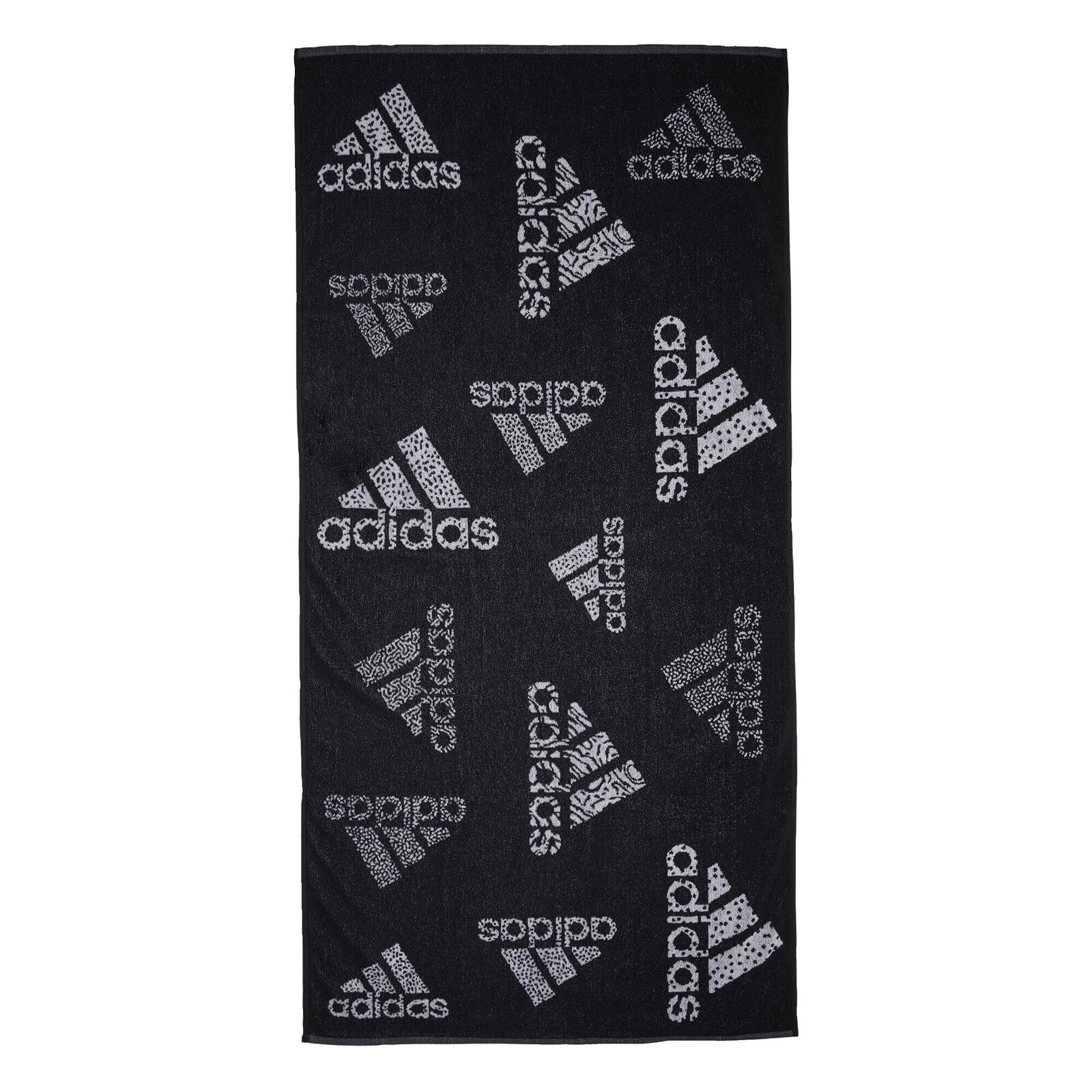 Adidas Branded Must-Have Towel Telo Da Nuoto, Black/White, 1 Plus Unisex-Adulto