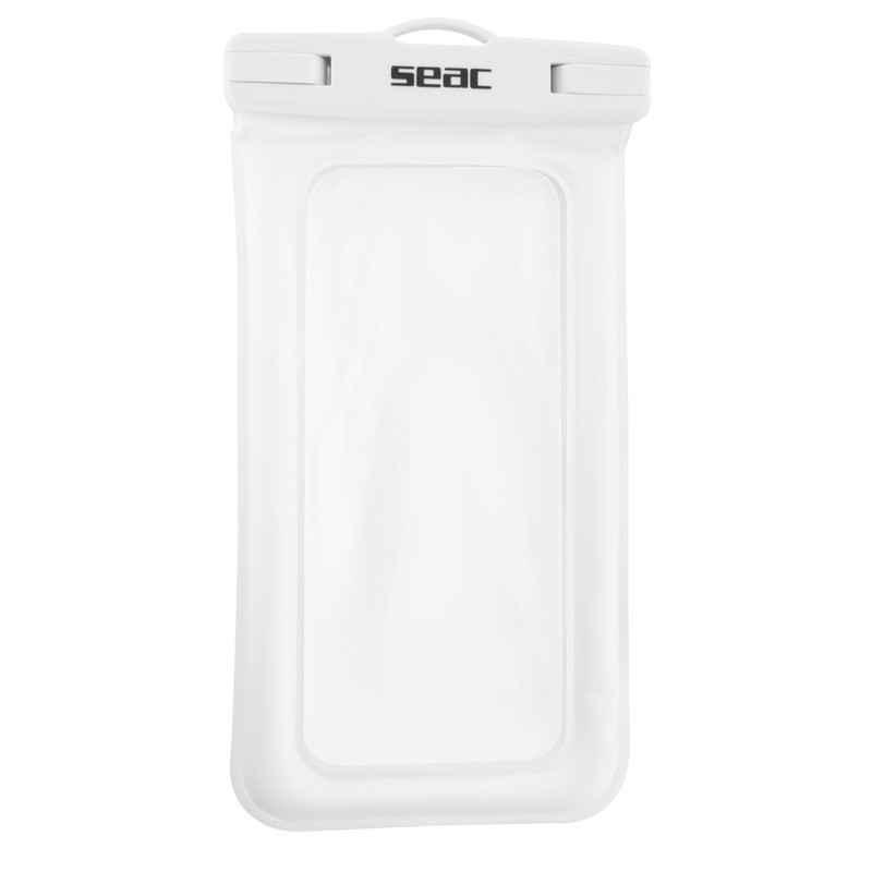 CUSTODIA PER SMARTPHONE CON LACCETTO WATERPROOF PROTECTIVE PHONE CASE BIANCO SEA