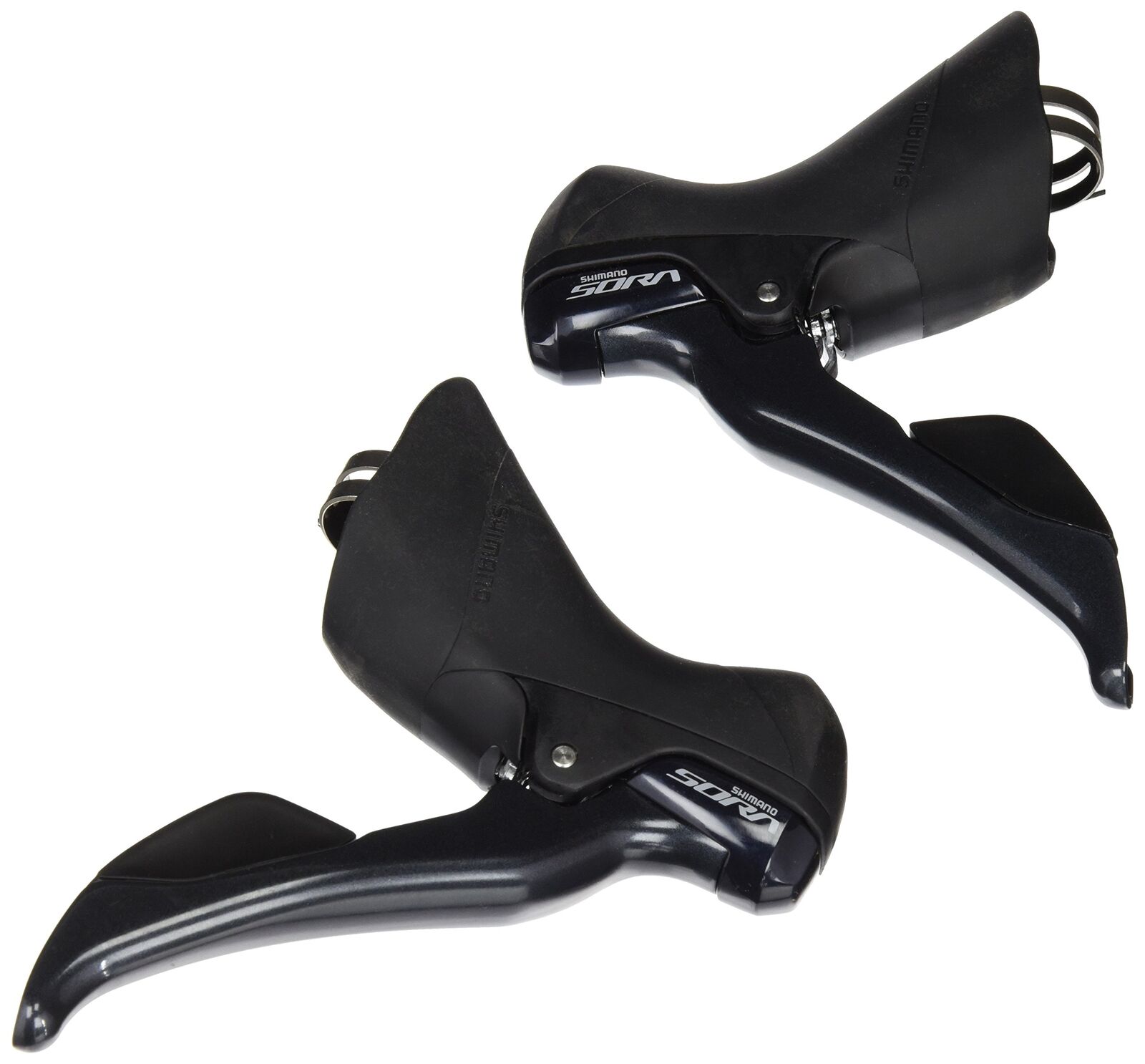 SHIMANO SORA ST-R3000 2x9S Dual-Control Leva Sinistro & Destro (Paio)