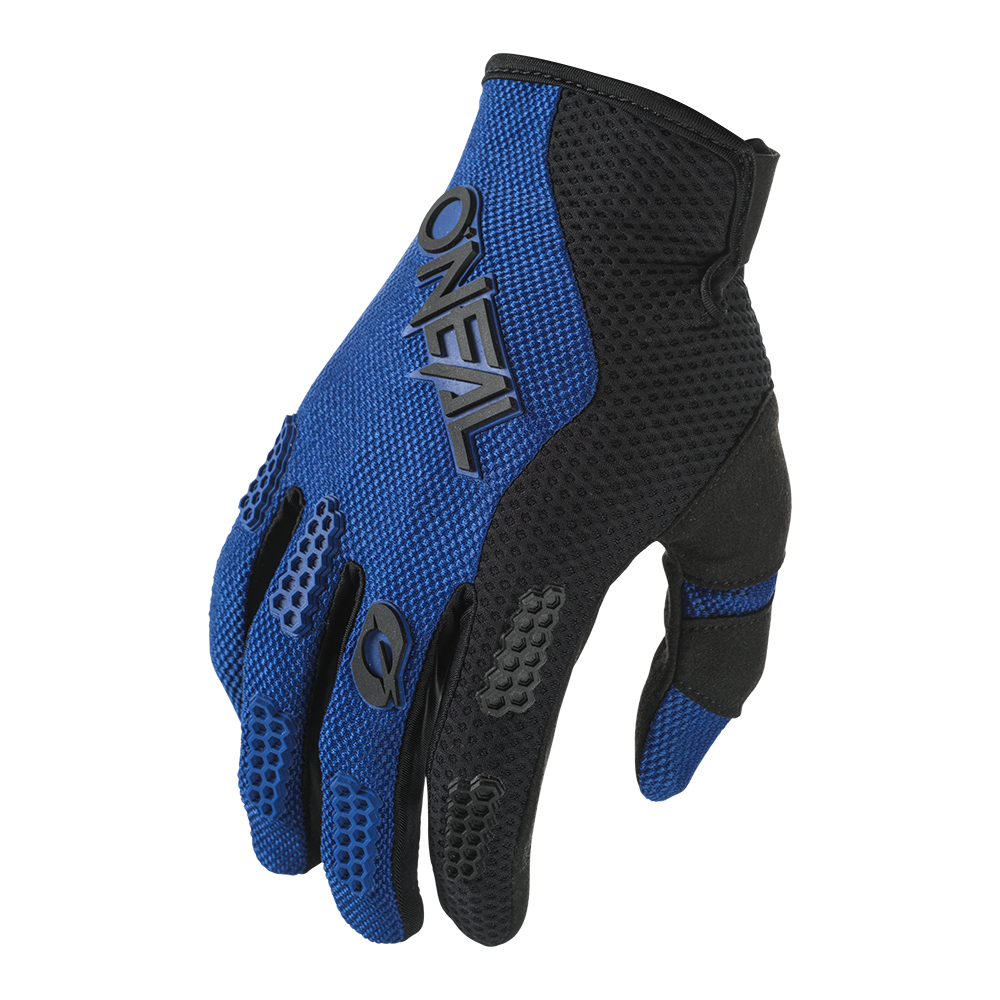 Guanti O'Neal Element Racewear V.24 colore Black-Blue size M