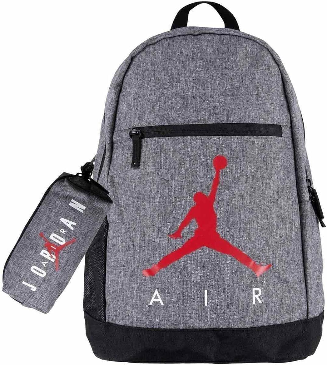 Jordan Jordan Camo Boys School Backpack Grey One Size