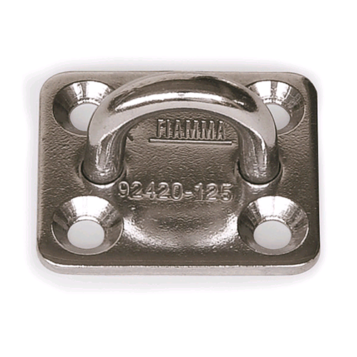 Kit Square Plates Ganci In Acciaio Confezione Da 4 Pezzi 98656-485