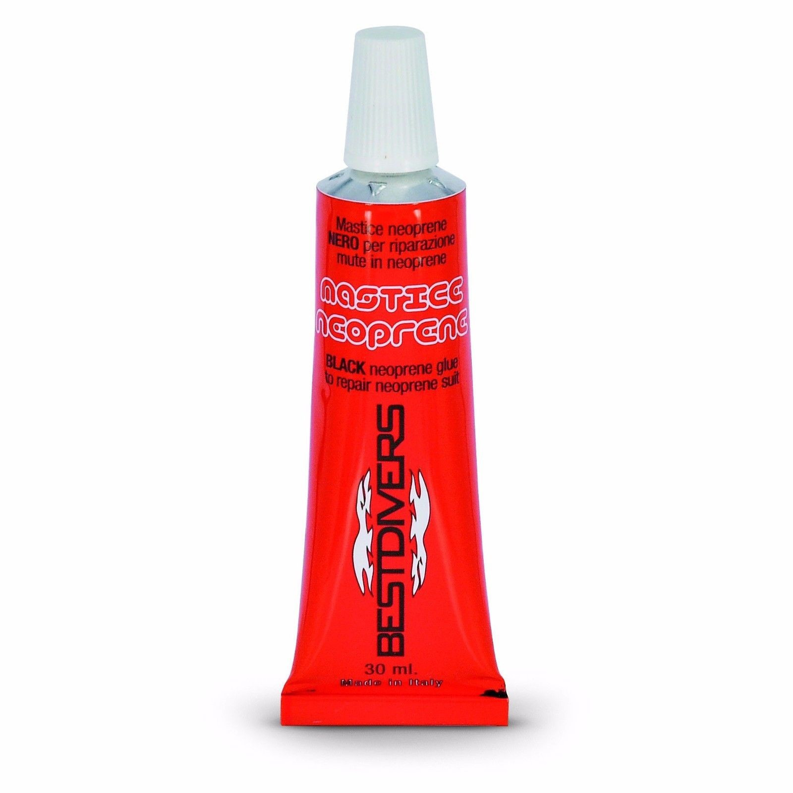 Mastice In Neoprene Liquido  Best Divers Colla in Neoprene 30 ml