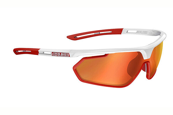 Occhiali SALICE 018 RW Bianco-Rosso Lenti Rosse/GLASSES SALICE 018RW WHITE-RED