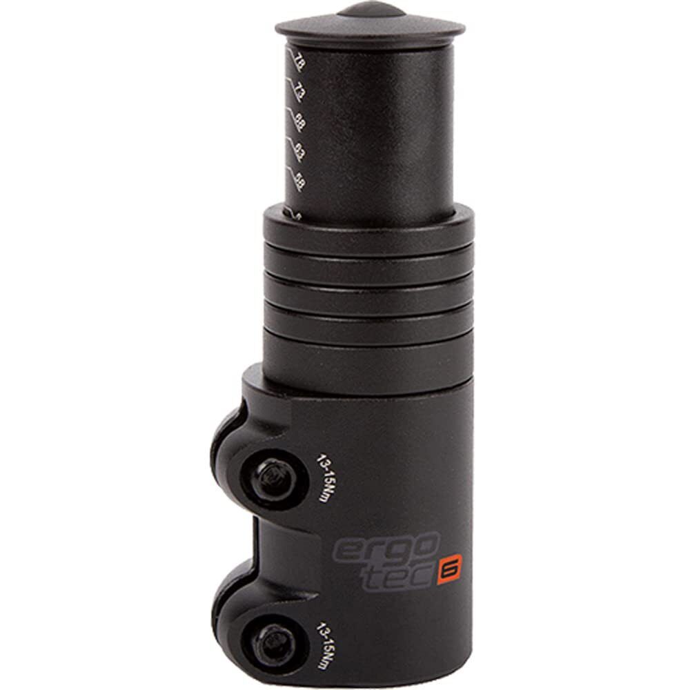 Wilhelm Humpert Unisex - Adult Ergotec SL 6 A-Head Adapter, Black, 180 mm