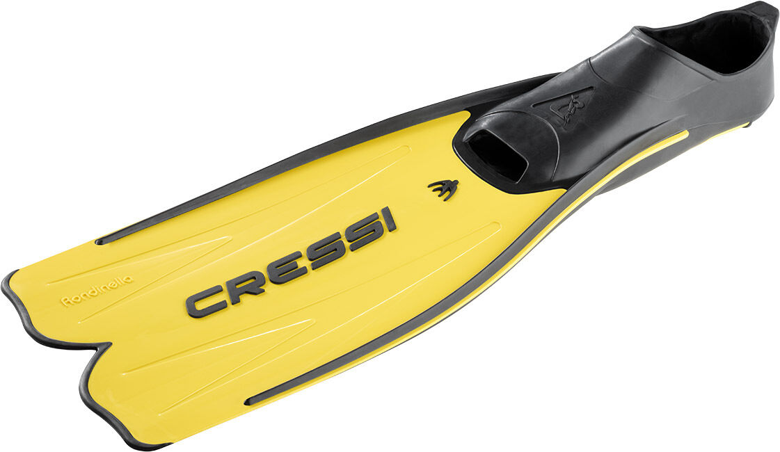 PINNE CRESSI SUB RONDINELLA 29-30 GIALLO SNORKELING APNEA NUOTO