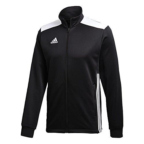 Adidas Regista18 Track Top, Giacca Sportiva, Uomo, Nero (Black/White), Xs