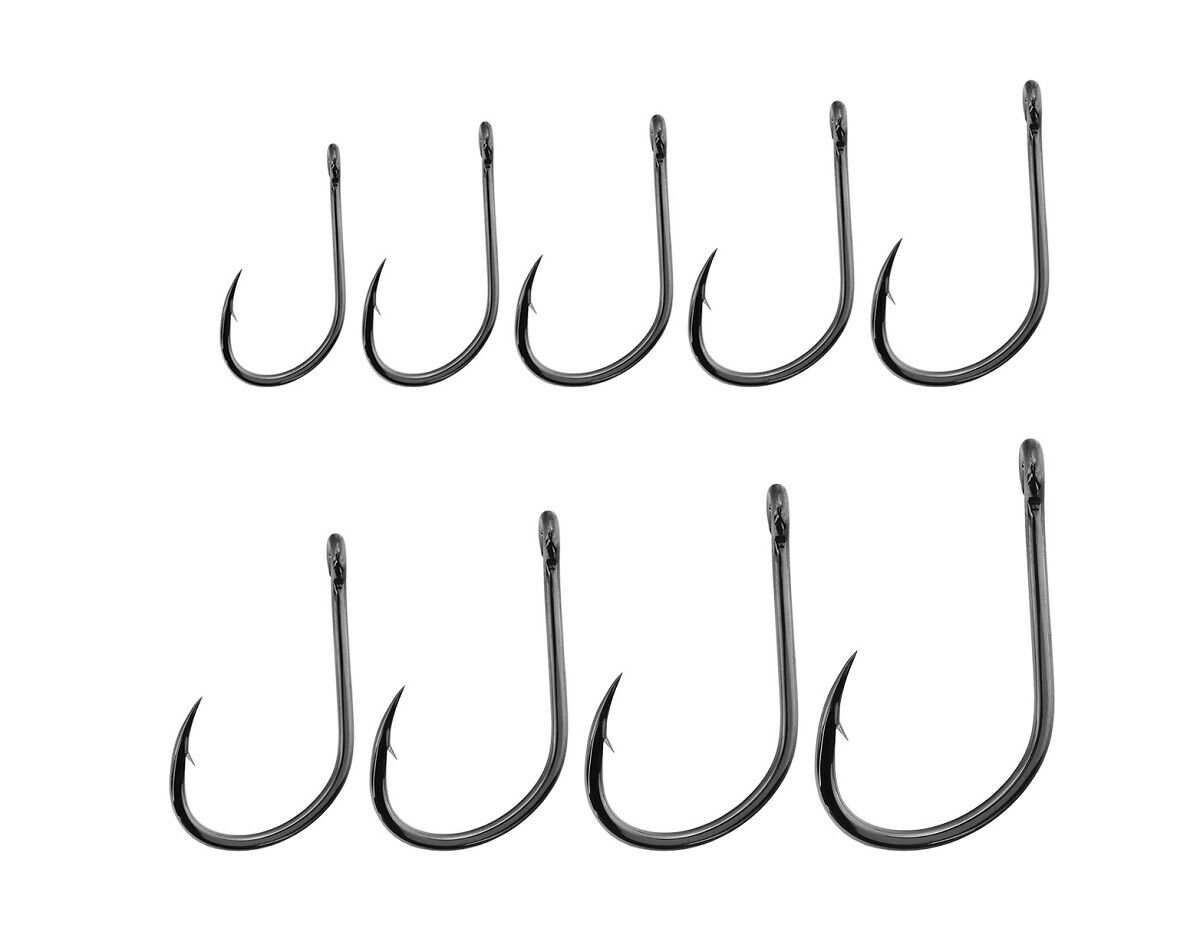 AMI TUBERTINI Serie 5588 # 6/0 AMO pesca nero Black chrome cutting point