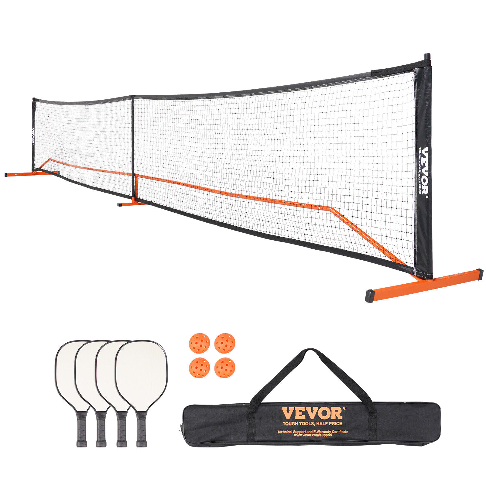 VEVOR 22FT Sistema di rete portatile per pickleball regolamentari