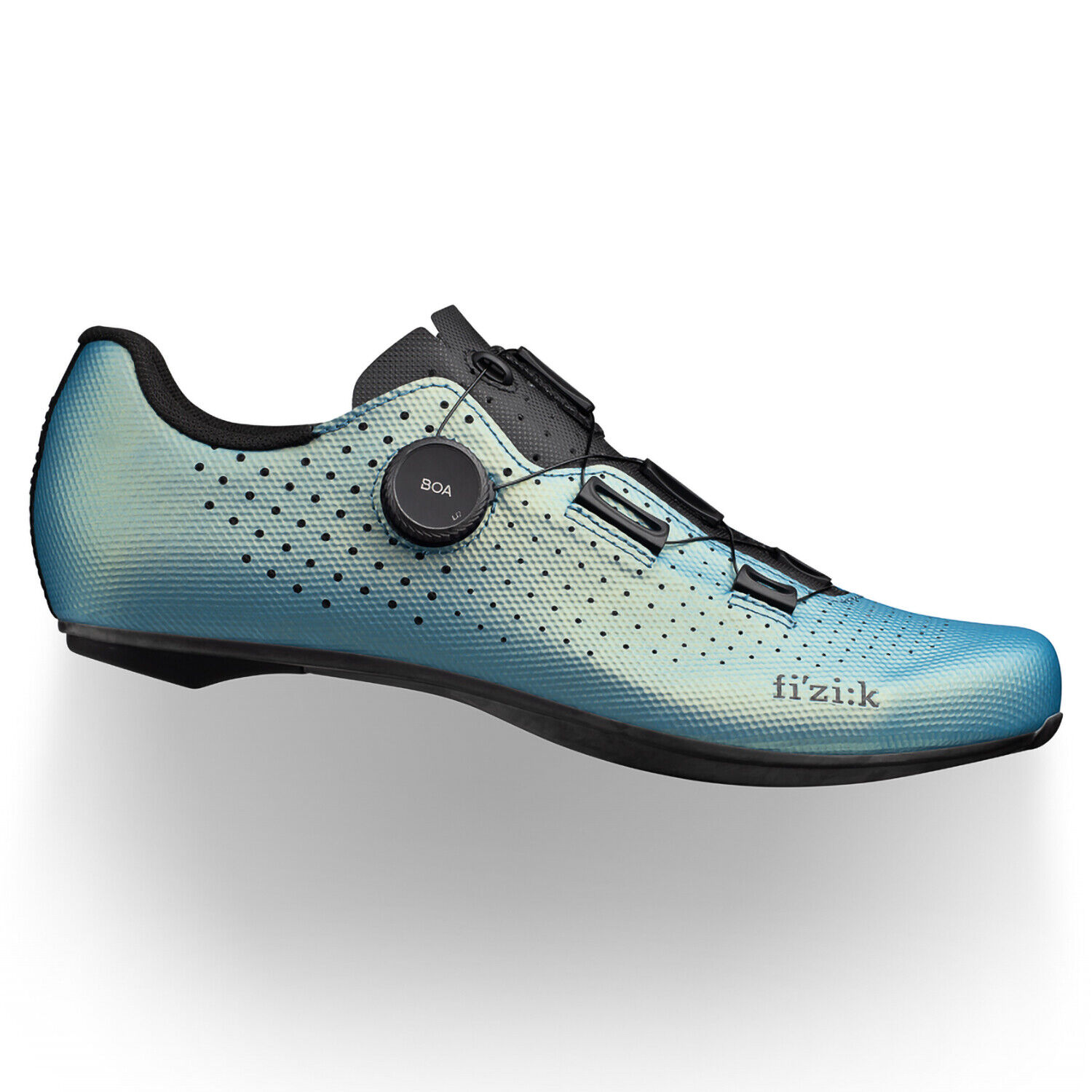 Fizik Ritmo Decorazioni Carbonio - Iridiscent Blu - 41