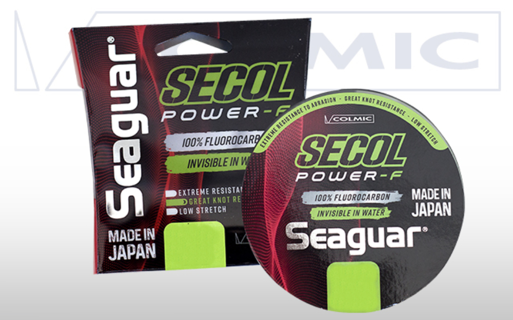 Filo lenza da pesca monofilo fluorocarbon Seaguar Secol Colmic 0,235mm 6Kg 30m