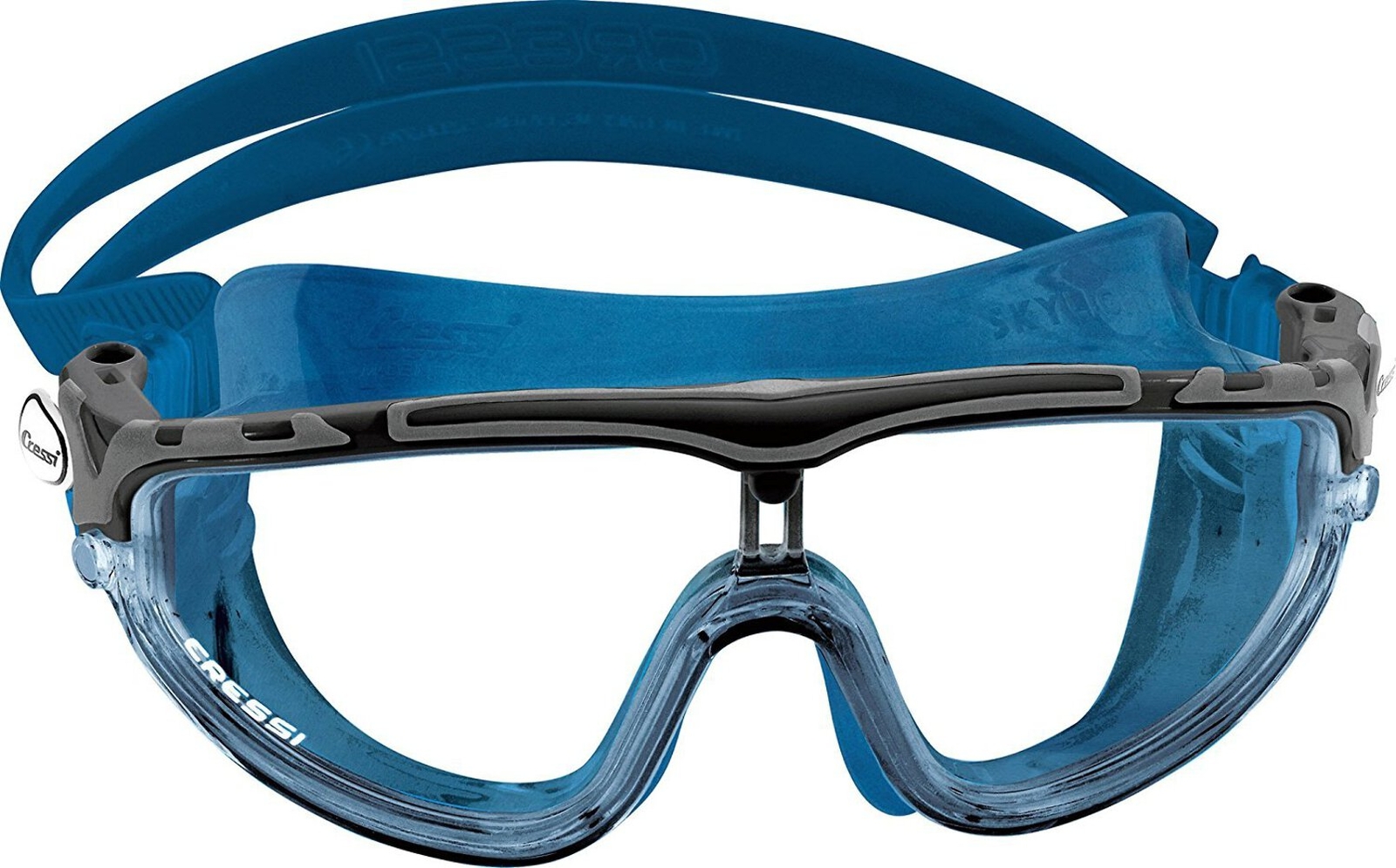 Cressi Skylight Occhialino Nuoto Blu / Nero