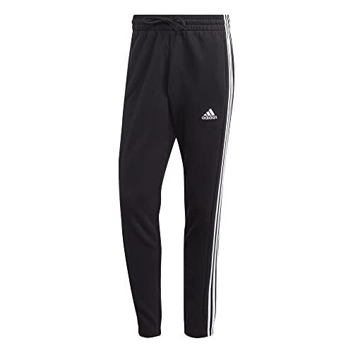 Adidas Essentials French Terry Pantaloni Da Allenmento, Black/White, L