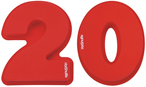 Hotshuffle Grande Numero Di Silicone 20 Tortiera Stampo Ventesimo Anniversario Di Matrimonio Compleanno 2 0