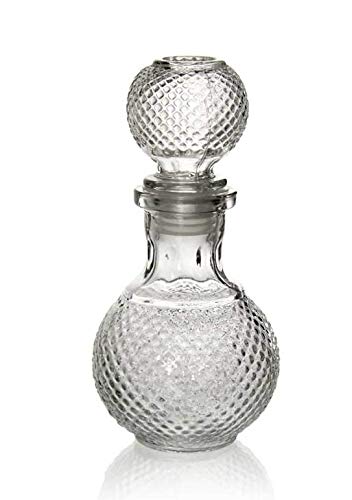 Bottiglia Decanter Whisk In Vetro Con Tappo Ermetico 500 Ml 11 * 21 Cm Aut-773051