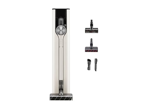 Lg Cordzero Con All-In-One Tower A9T Prime1C, Aspirapolvere Senza Fili Stazione Di Ricarica Con Autosvuotamento Potenza 260W Autonomia 60 Min, 2 Spazz
