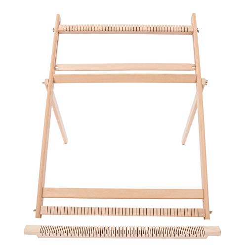 Telaio Per Tessitura Multi-Artigianato Con Supporto Macchina Per Tessere A Mano Fai-Da-Te Regolabile In Legno Macchina Da Cucire Per Tessere Con Telai