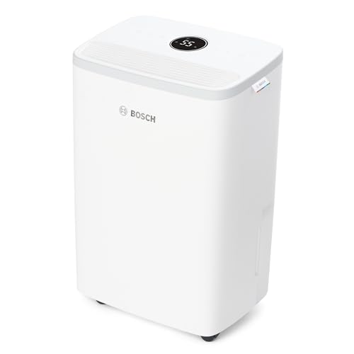 Bosch Dry 2000 - Semplice, Efficiente & Silenzioso - Il Deumidificatore Per La Tua Casa, Perfetto Per La Tua Camera Da Letto & Per Un'Asciugatura Rapi