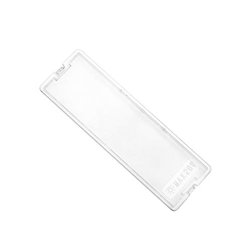 Mirtux Kit Da 1 Deflettore Luce Compatibile Con Cappe Fagor, Aspes Ed Edesa - Misure 50X155 Mm - Codice Originale: Ke0001537 - Ricambio Per Cappa Fago