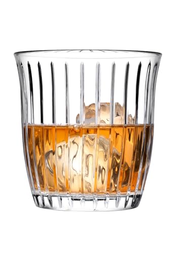 Pasabahce Joy Whisky Glass Set ? 4 Pezzi, 360 Ml Per Un Piacere Di Bere