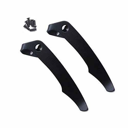 Edc - Clip Da Tasca Profonda Per Coltelli Voyager In Acciaio Freddo, Per Coltelli Da Tasca, Pieghevoli, Con 6 Viti, Confezione Da 2 Pezzi