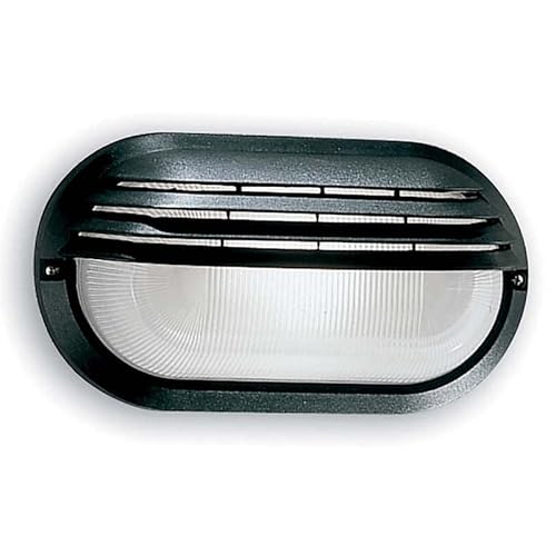 Relco Plaf.Tart.S.40W E27 Sab/Palp.In Termo Nero
