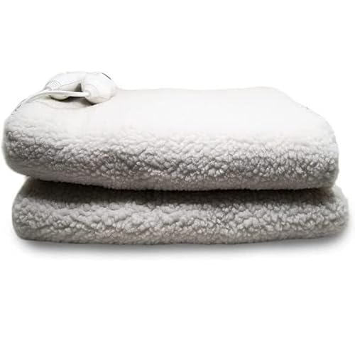 Termocoperta Scaldaletto In Lana Matrimoniale 160Cmx140Cm Coperta Mondo-Led